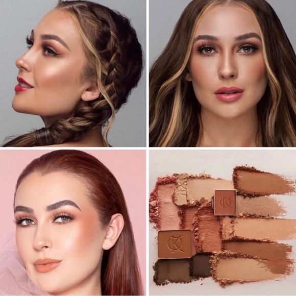 NIB Kenia Ontiveros Glow and Go Kit - Full Face Palette - Picture 3 of 6